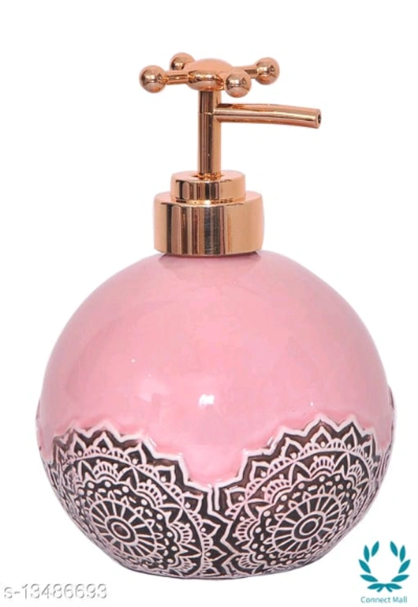  Ceramic Texture Designed Liquid Soap - Pink